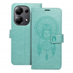 XIAOMI Redmi Note 13 Pro 4G Portefeuilles MEZZO Book Capteurs de rêve  Vert