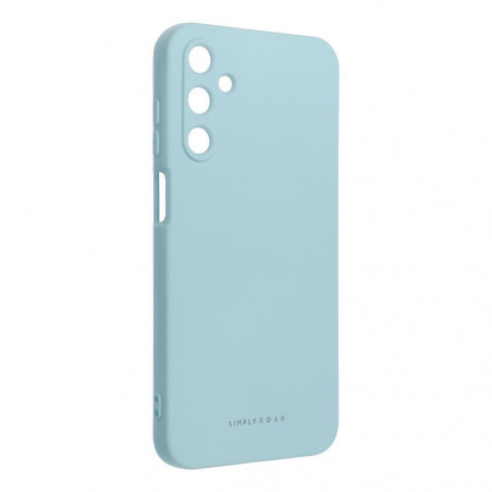 Samsung Galaxy A15 LTE Coque Roar Space Monochromatique, Élégant  Bleu ciel