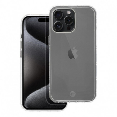 Apple iPhone 15 Pro Max Coque Forcell F-Protect Long Lasting Transparent