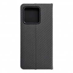XIAOMI 13 Pro Portefeuilles LUNA Book Carbon Fibre de carbone, Élégant  Noir