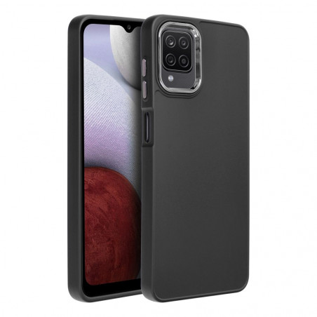Samsung Galaxy A12 Coque FRAME Élégant  Noir