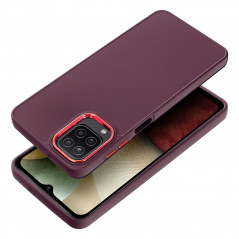 Samsung Galaxy A12 Coque FRAME Élégant  Violet (Purple)