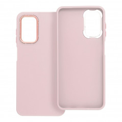 Samsung Galaxy A04s Coque FRAME Élégant  Rose poudré