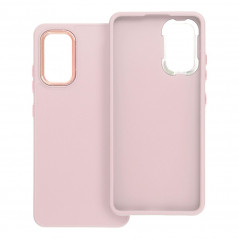 Samsung Galaxy A32 LTE Coque FRAME Élégant  Rose poudré