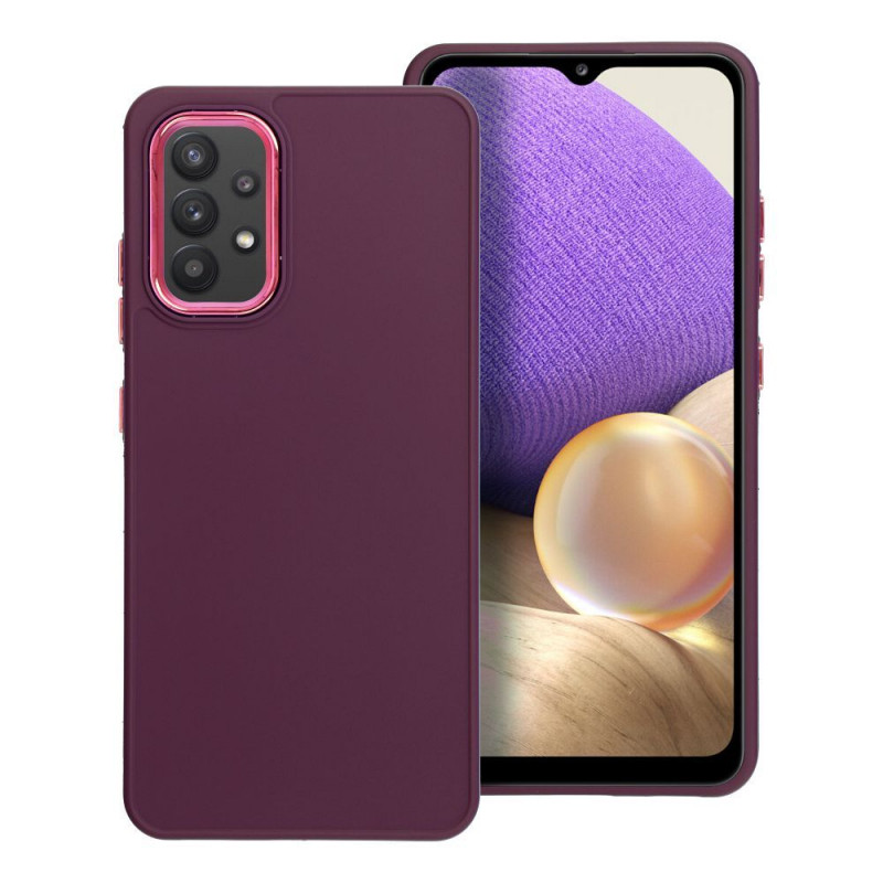 Samsung Galaxy A32 LTE Coque FRAME Élégant  Violet (Purple)