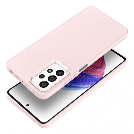 Samsung Galaxy A33 Coque FRAME Élégant  Rose poudré