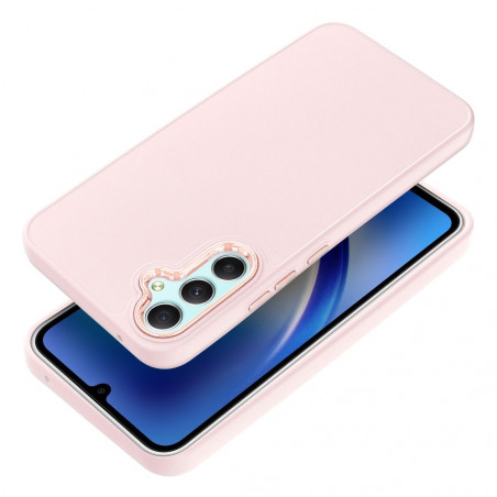 Samsung Galaxy A34 Coque FRAME Élégant  Rose poudré