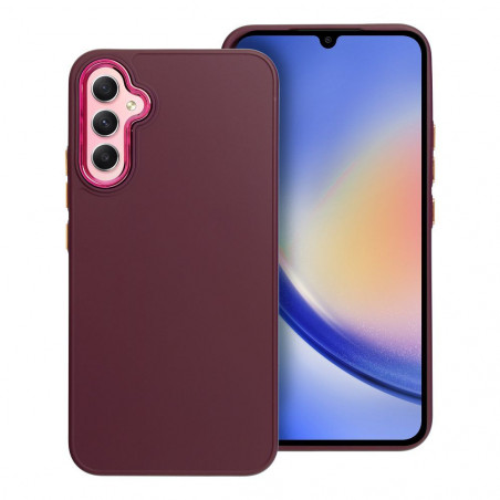 Samsung Galaxy A34 Coque FRAME Élégant  Violet (Purple)