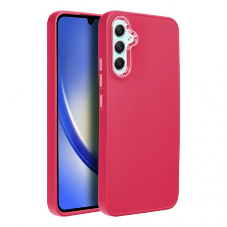 Samsung Galaxy A34 Coque FRAME Élégant  Magenta