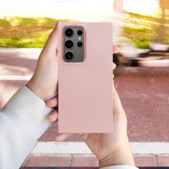 Samsung Galaxy A52s 5G Coque FRAME Élégant  Rose poudré