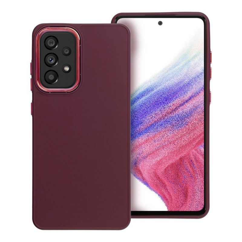 Samsung Galaxy A52s 5G Coque FRAME Élégant  Violet (Purple)