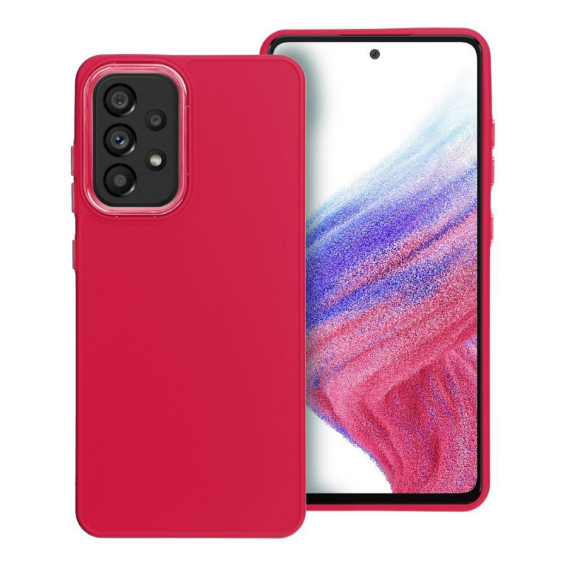 Samsung Galaxy A52s 5G Coque FRAME Élégant  Magenta
