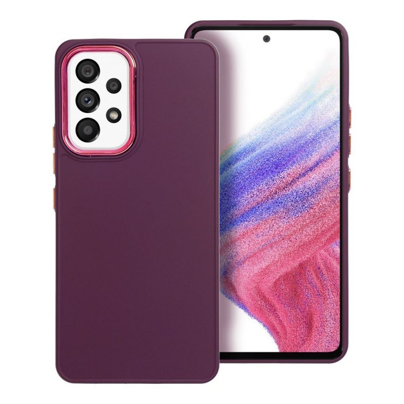 Samsung Galaxy A53 5G Coque FRAME Élégant  Violet (Purple)
