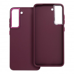 Samsung Galaxy S21 FE 5G Coque FRAME Élégant  Violet (Purple)