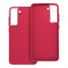 Samsung Galaxy S21 FE 5G Coque FRAME Élégant  Magenta
