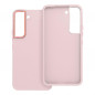 Samsung Galaxy S22 Coque FRAME Élégant  Rose poudré