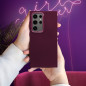 Samsung Galaxy S22 Coque FRAME Élégant  Violet (Purple)