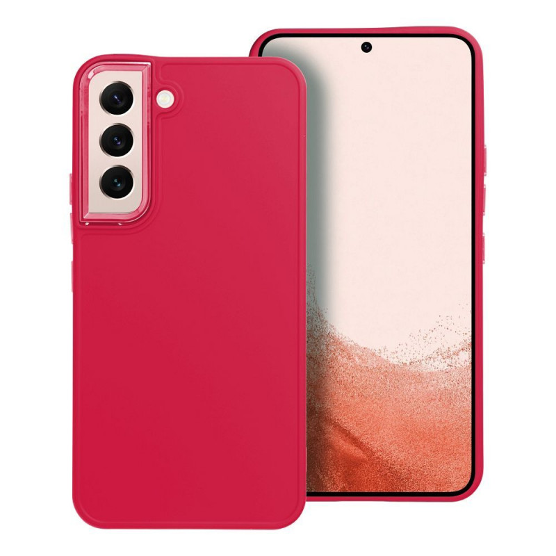 Samsung Galaxy S22 Coque FRAME Élégant  Magenta