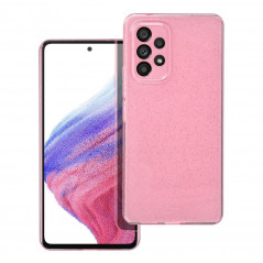 Samsung Galaxy A53 5G Coque CLEAR 2mm BLINK Rose