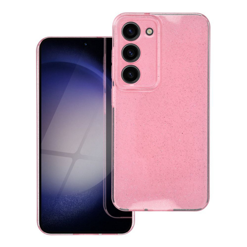 Samsung Galaxy S23 5G Coque CLEAR 2mm BLINK Rose