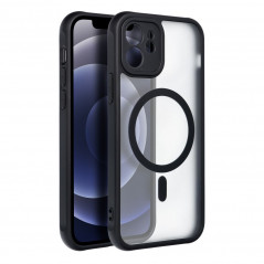Apple iPhone 12 Coque Matte Mag Cove MagSAFE  Noir