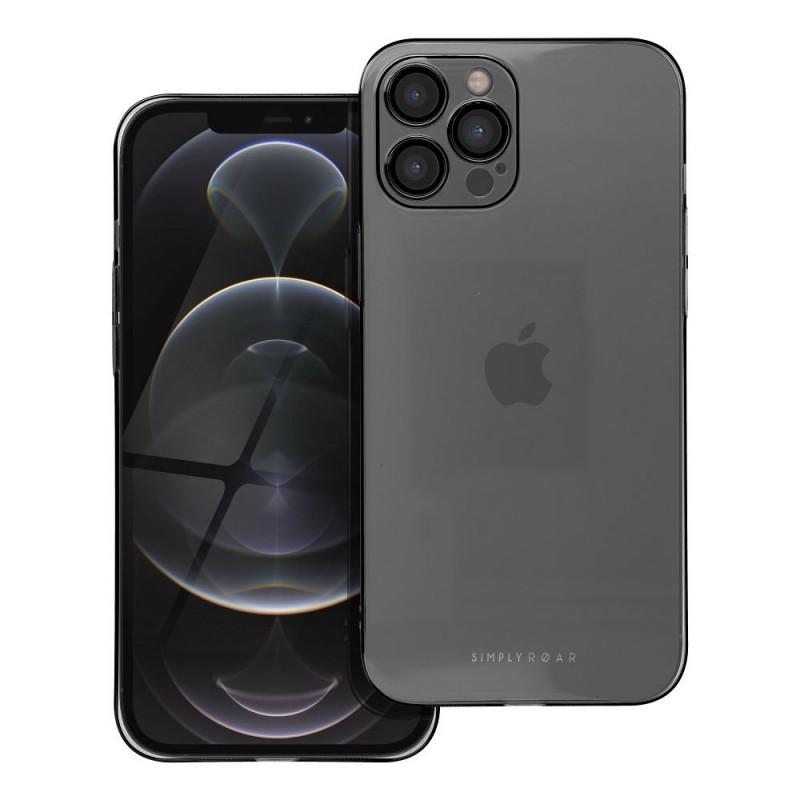 Apple iPhone 12 Pro Max Coque Roar Pure Simple Fit Noir Apple iPhone 12 Pro Max Coque Roar Pure Simple Fit Noir