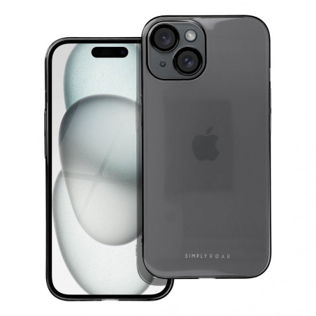 Apple iPhone 15 Coque Roar Pure Simple Fit  Noir