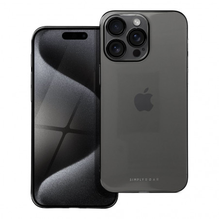 Apple iPhone 15 Pro Max Coque Roar Pure Simple Fit  Noir