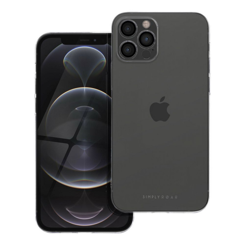 Apple iPhone 12 Pro Coque Roar Pure Simple Fit  Transparent
