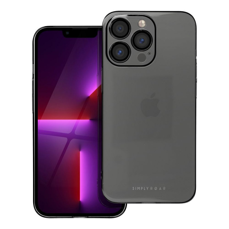 Apple iPhone 13 Pro Coque Roar Pure Simple Fit Noir Apple iPhone 13 Pro Coque Roar Pure Simple Fit Noir