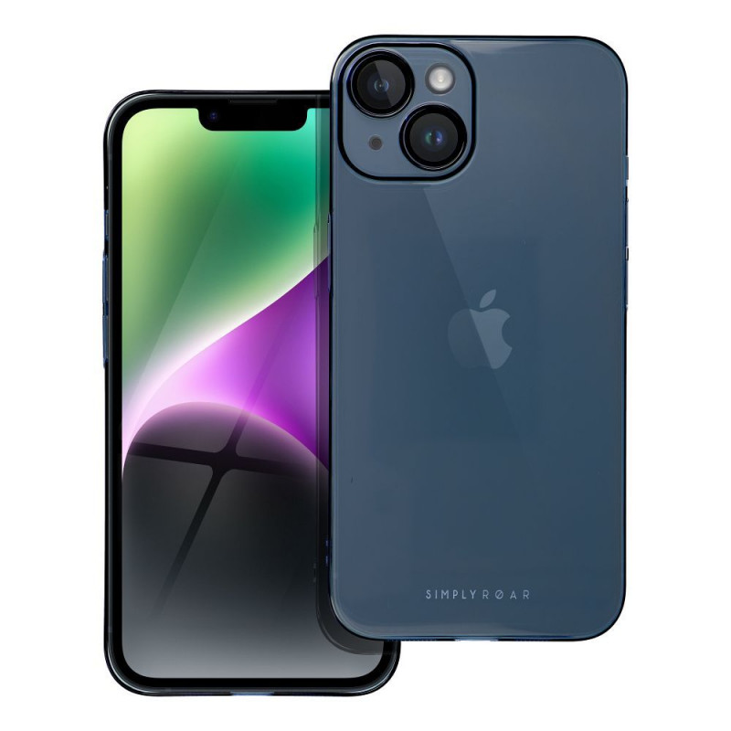 Apple iPhone 14 Coque Roar Pure Simple Fit  Marine