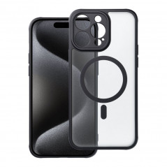Apple iPhone 15 Pro Max Coque Matte Mag Cove MagSAFE  Noir