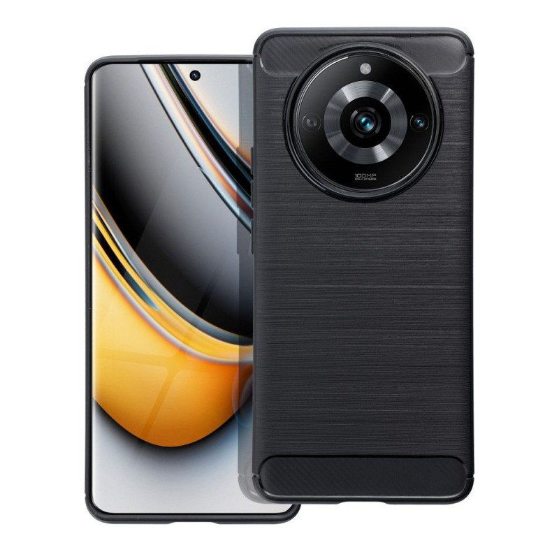 Honor 70 Pro Coque Carbon Élégant  Noir