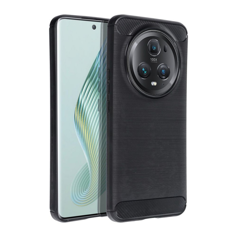 Honor Magic5 Pro 5G Coque Carbon Élégant  Noir