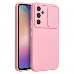 Samsung Galaxy A54 Coque Slide Rose clair