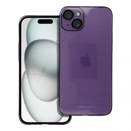 Apple iPhone 15 Plus Coque Roar Pure Simple Fit  Violet (Purple)