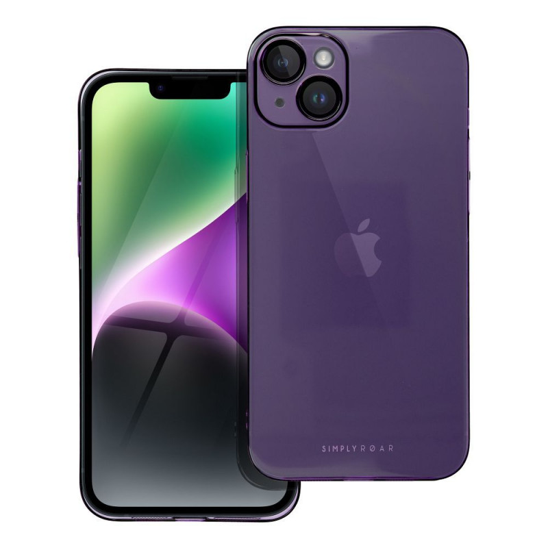 Apple iPhone 14 Plus Coque Roar Pure Simple Fit  Violet (Purple)