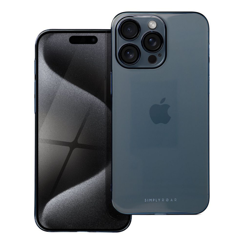 Apple iPhone 15 Pro Max Coque Roar Pure Simple Fit  Marine