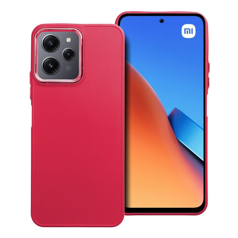 XIAOMI Redmi 12 Coque FRAME Élégant  Magenta