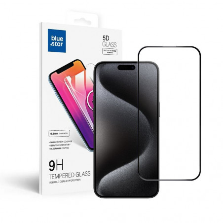 Apple iPhone 15 Pro Max Verre trempé Blue Star 9H Transparent