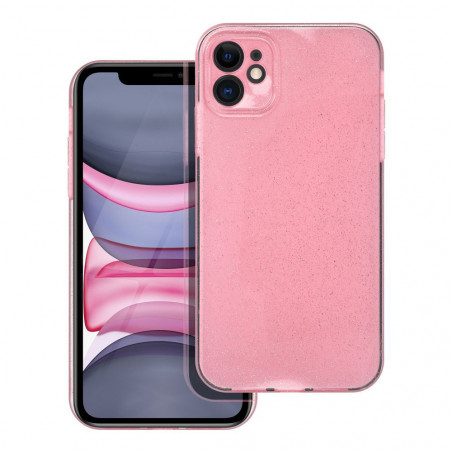 Apple iPhone 11 Coque CLEAR 2mm BLINK Rose