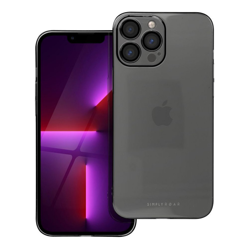 Apple iPhone 13 Pro Max Coque Roar Pure Simple Fit Noir Apple iPhone 13 Pro Max Coque Roar Pure Simple Fit Noir