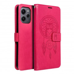 XIAOMI Redmi 12 Portefeuilles MEZZO Book Capteurs de rêve  Magenta