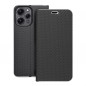 XIAOMI Redmi 12 Portefeuilles LUNA Book Carbon Fibre de carbone, Élégant  Noir