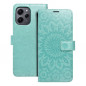 XIAOMI Redmi 12 Portefeuilles MEZZO Book Mandala  Vert