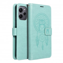 XIAOMI Redmi 12 Portefeuilles MEZZO Book Capteurs de rêve  Vert