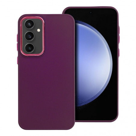 Samsung Galaxy S23 FE Coque FRAME Élégant  Violet (Purple)