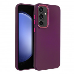Samsung Galaxy S23 FE Coque FRAME Élégant  Violet (Purple)