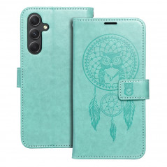 Samsung Galaxy A54 Portefeuilles MEZZO Book Capteurs de rêve  Vert