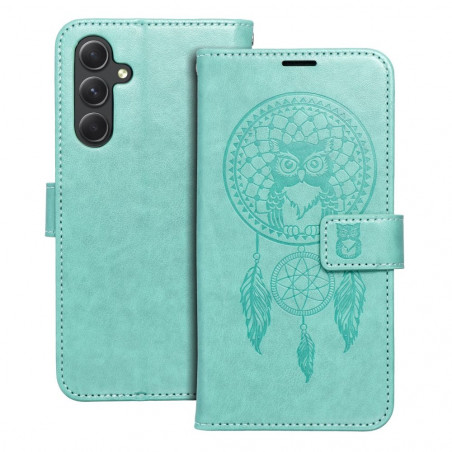 Samsung Galaxy A54 Portefeuilles MEZZO Book Capteurs de rêve  Vert